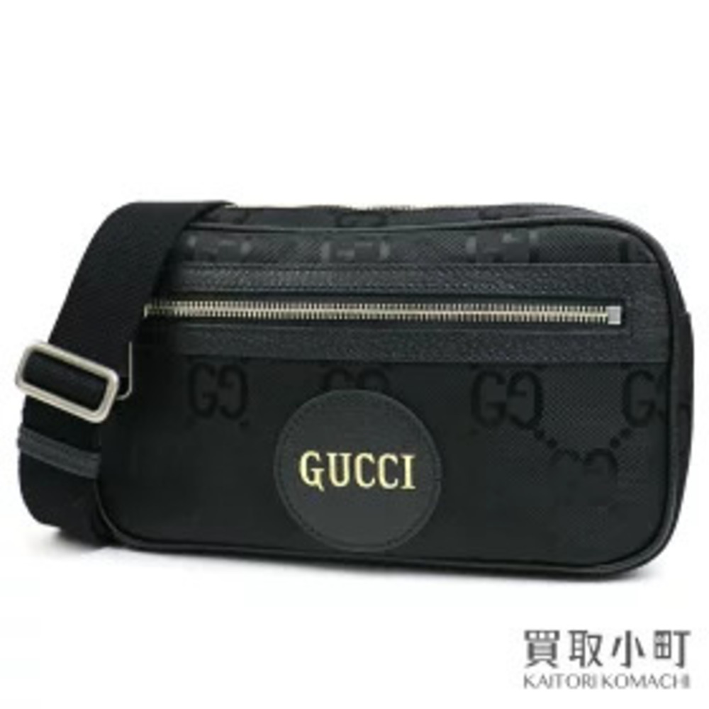 Gucci Off The Grid Belt Bag Black Waist Clutch Crossbody Sling Shoulder